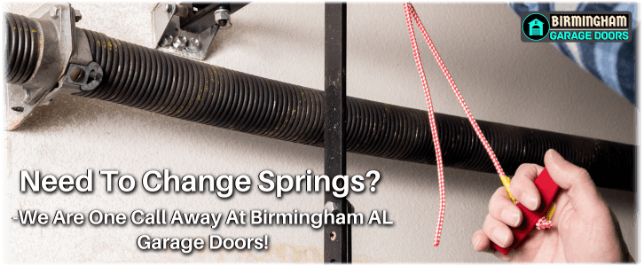 Broken Garage Door Spring Birmingham AL